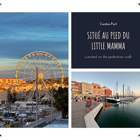 Little Mamma - 50M Du Centre Port - Menage Inclus Apartman Agde Kültér fotó